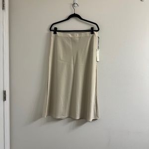 Rachel Zoe Satin Skirt - Cream